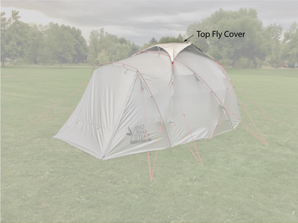 Replacement Top Fly Cover (no pole) – The No Bake Tent